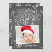 チャルクボード挨拶コレクション 招待状 (正面/裏面)