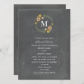 チャルクボー刺激を受けたドリース秋リハーサル 招待状 (正面/裏面)