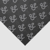 チャルクボー素朴ドブライダルシャワーMr&Mrsパーティー 薄葉紙 (詳細)