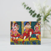 チャルダスダンサーbyキルヒナー ポストカード (スタンド正面)