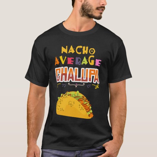 チャルパラバーチャルパスギフトメキシコフードタコスナック Tシャツ (正面)