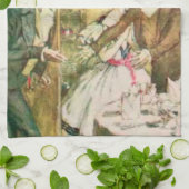 チャルパーソナライズされたズディケンズスクルージビクトリアン キッチンタオル (折り畳み)