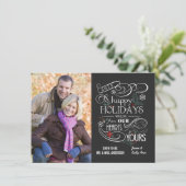 チャルファンシークボードハッピーホリデーズフラットカード シーズンカード (スタンド正面)