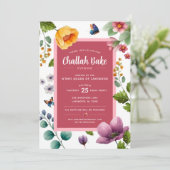チャルラ・ベイクイベント・フローラル招待状 招待状 (スタンド正面)