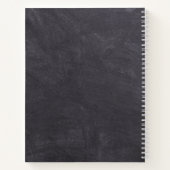 チャル素朴クボード4フォトコラージュファミリーレシピ ノートブック (裏面)