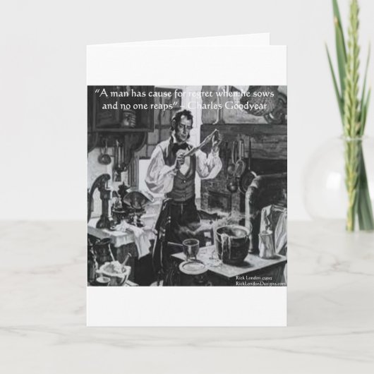 チャレスグッドイヤーソープ&リアップウィズダム引用文 カード (正面)