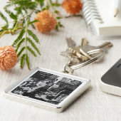 チャレスグッドイヤーソープ&リアップウィズダム引用文 キーホルダー (側面)