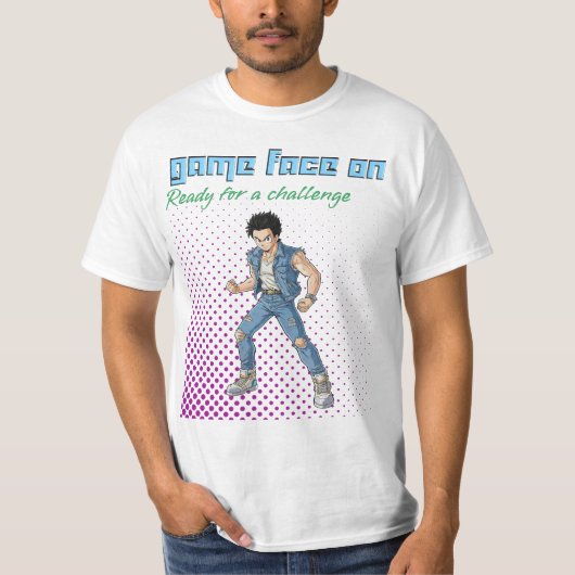 チャレンジする準備はできてる  Tシャツ (正面)