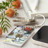 チャレンジに惑わされない キーホルダー (正面右)