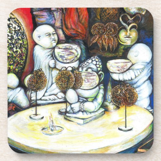 チャレンジに惑わされない コースター (正面)