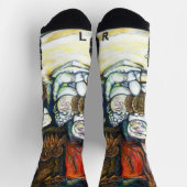 チャレンジに惑わされない ソックス (上部)