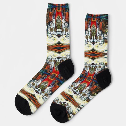 チャレンジに惑わされない ソックス (左)