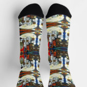 チャレンジに惑わされない ソックス (上部)