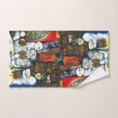 チャレンジに惑わされない バスタオルセット (ハンドタオル)