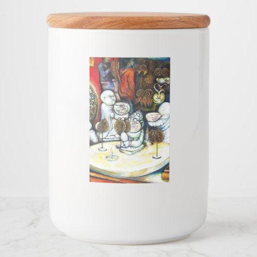 チャレンジに惑わされない フードラベル (正面)