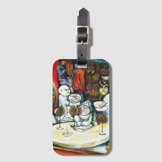 チャレンジに惑わされない ラゲッジタグ (正面縦)