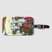 チャレンジに惑わされない ラゲッジタグ (正面横)