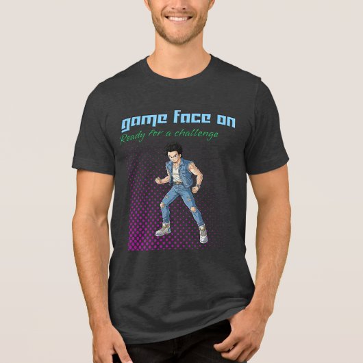 チャレンジの準備はできてる トライブレンドTシャツ (正面)