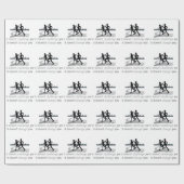 チャレンジは変わらない感動的 ラッピングペーパー (フラット)