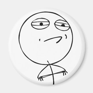 チャレンジを受け付け – マグネット(写真のみ) マグネット