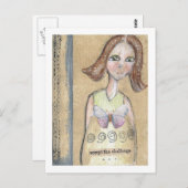 チャレンジを受け入れる ポストカード (正面/裏面)