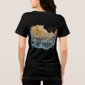 チャレンジを承諾 トライブレンドＴシャツ (裏面)