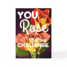 チャレンジバラおめでとうおめでとう