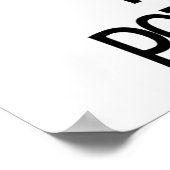 チャレンジミニマリストを受け感動的入れる ポスター (角)