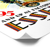 チャレンジャー車のエセックス ポスター (角)