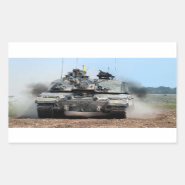 チャレンジャー2主戦車(MBT)英国軍 長方形シール