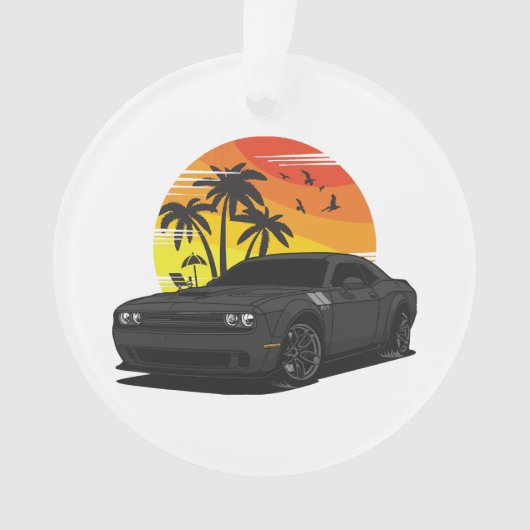 チャレンジャー オーナメント (正面)