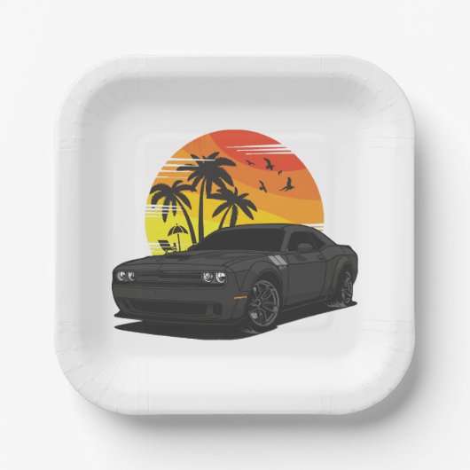 チャレンジャー ペーパープレート (正面)