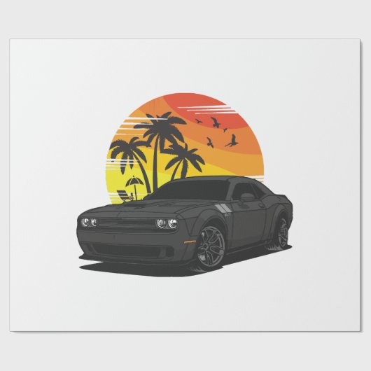 チャレンジャー ラッピングペーパー (フラット)