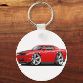 チャレンジャーSRT8レッドブラックカー キーホルダー (正面)