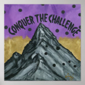 チャレンジ山を征服：新たな高みに到達 ポスター (正面)