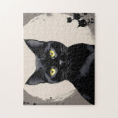 チャレンジ252ピースブラックキャットジグソーパズル ジグソーパズル (縦)