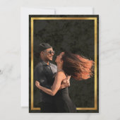 チャロアンドカトリナシュガースカル踊り婚約 招待状 (裏面)