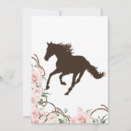 チャロエレガントキンセアニェラホワイトピンクフローラ 招待状 (裏面)