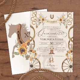 チャロサンフラワーカントリー素朴フローラキンセアニェラ 招待状