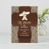 チャロベイビー洗礼招待状 招待状 (スタンド正面)