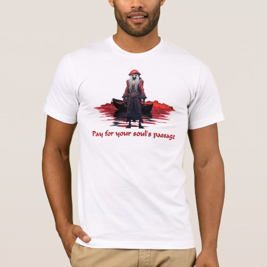 チャロンザアンダーワールド船頭 Tシャツ (正面)