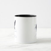 チャンコリー縁どドッグラバーマグ マグカップ (中央)