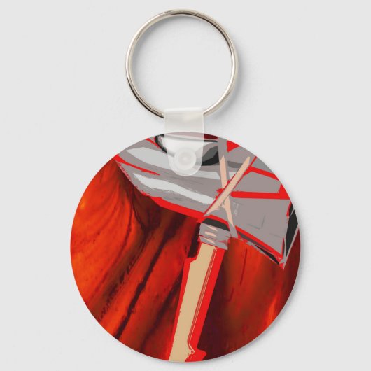 チャンゴの道具 キーホルダー (正面)