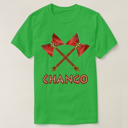 チャンゴツインダブルサンダーアクア Tシャツ (デザイン正面)