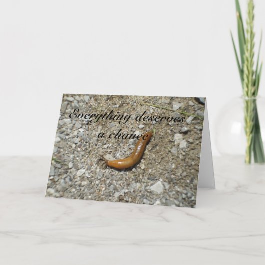 チャンスにスラグ値します カード (正面)