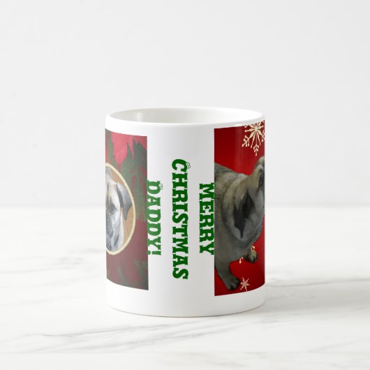 チャンスのクリスマスのマグ コーヒーマグカップ (中央)