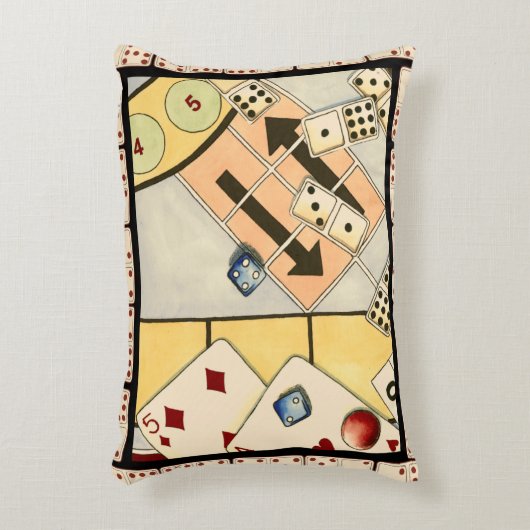 チャンスのゲームの混乱した品揃え アクセントクッション (正面(垂直))