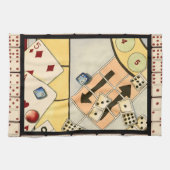 チャンスのゲームの混乱した品揃え キッチンタオル (横)