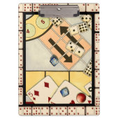 チャンスのゲームの混乱した品揃え クリップボード (正面)