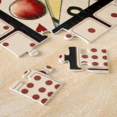 チャンスのゲームの混乱した品揃え ジグソーパズル (側面)